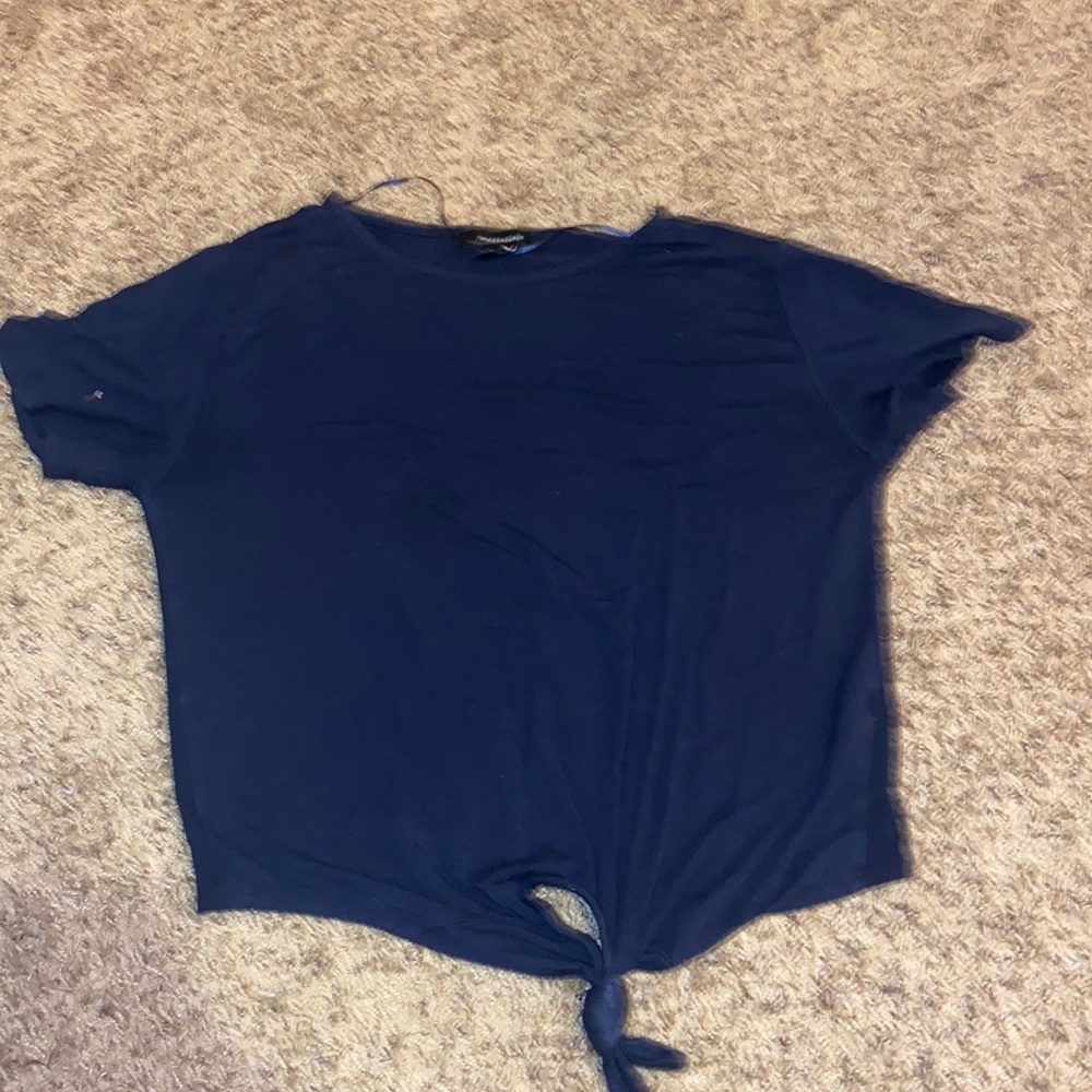 Navy blue shirt
